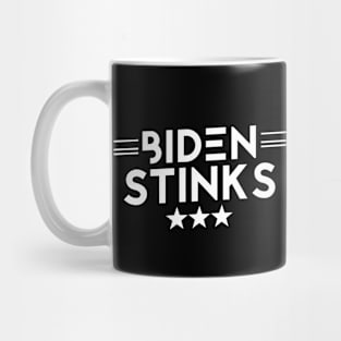 Anti Biden Anti Democrat Anti Liberal Pro Trump Funny Gifts  - Biden Stinks Mug